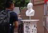 六四週年 港人豎立劉曉波雕像紀念