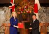 英國與日本正式簽署首份自貿協議 與歐盟談判仍觸礁