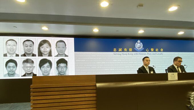 港警連2天帶走羅冠聰大嫂等人 查金錢往來