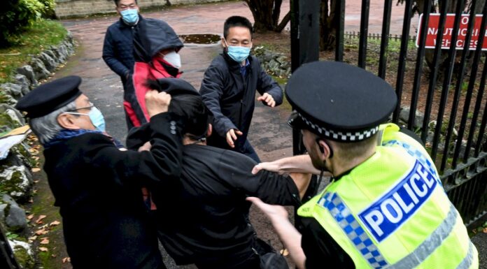 中共二十大/港人遭圍毆事件 網傳中國「戰狼團」名單