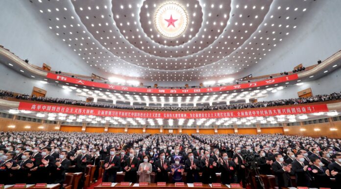 中共二十大/習近平爭取第3任期 二十大上午開幕