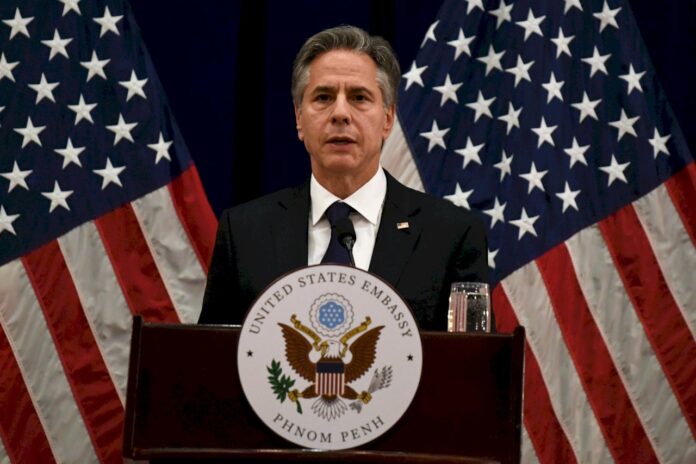 再提北京加速奪台 布林肯:必要時恐動武