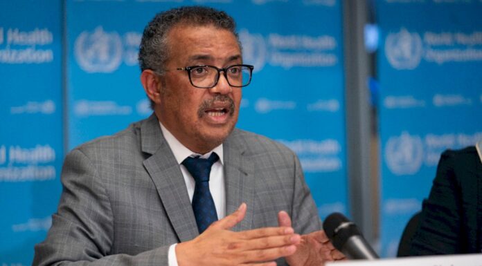 世衛秘書長譚德塞考慮訪日 協助東奧做好防疫