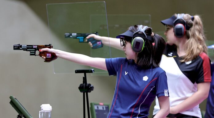 可惜!田家榛、吳佳穎女子25公尺手槍無緣獎牌