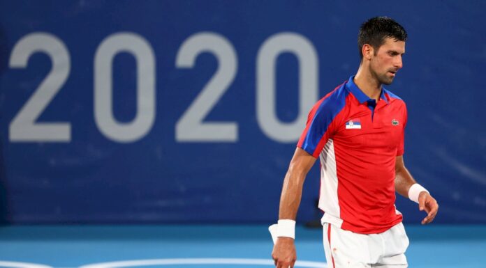 喬科維奇爆冷東奧男網4強落敗 爭取年度金滿貫夢碎