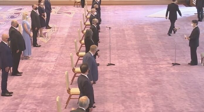 日皇德仁接見國際奧會主席 盼東奧成希望的燈火