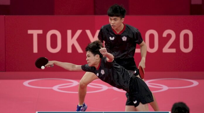 東奧桌球混雙4強賽 林昀儒鄭怡靜不敵日本組合
