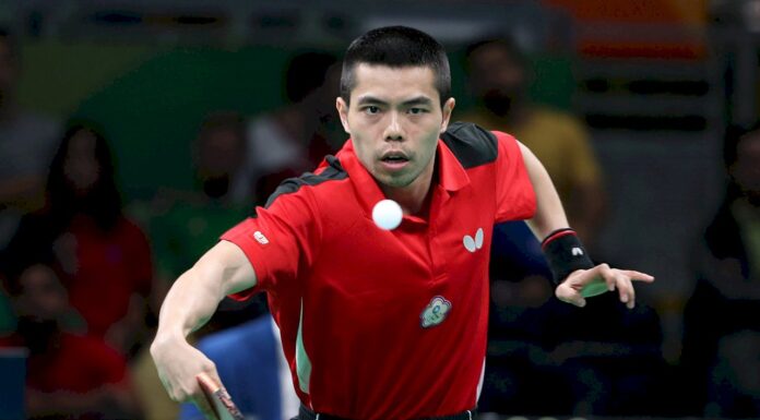 東奧桌球男單 莊智淵大戰7局搶勝晉級