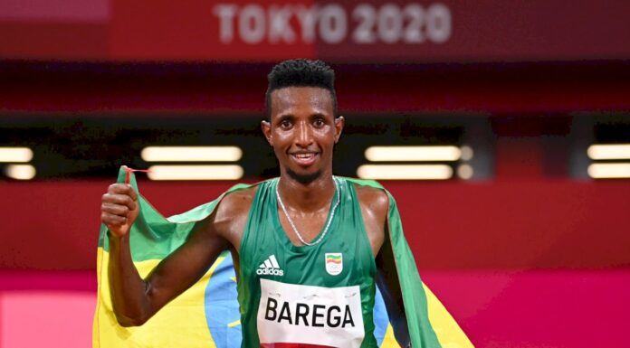 東奧田徑首金出爐 衣索比亞巴雷加男子萬米稱王