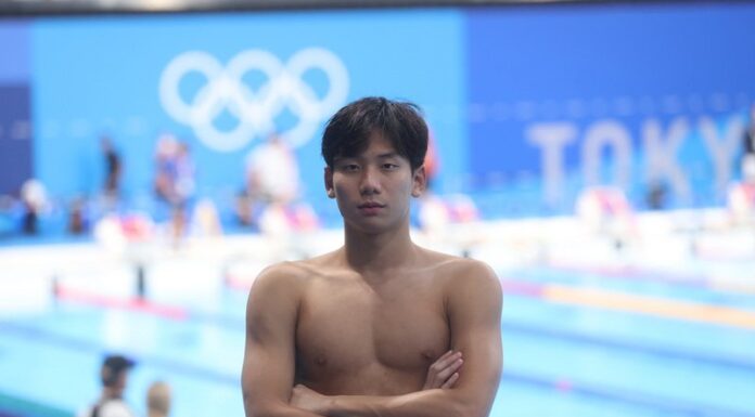 王冠閎東奧首秀200蝶破全國紀錄 教練讚超水準