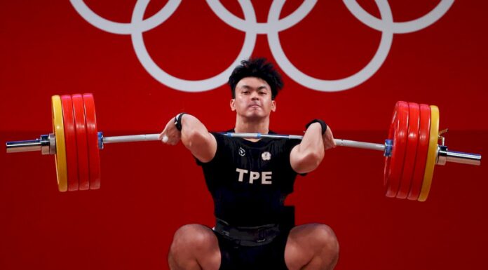 舉重陳柏任奧運排名第5 抓舉、總和破全國保持紀錄
