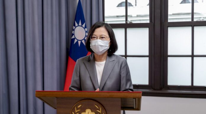 蔡總統讚台灣選手展現自信 充滿運動家風範