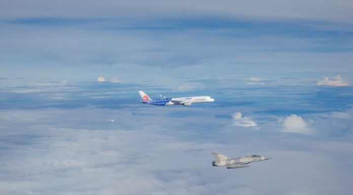 幻象伴飛迎東奧選手 國軍:換我們守護你們
