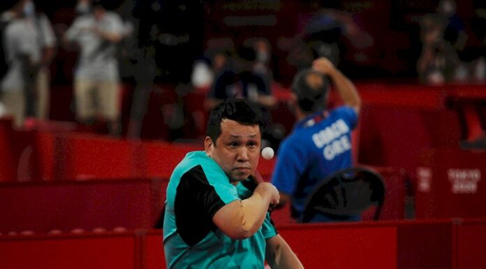 東京帕運 程銘志桌球小組賽首戰告捷