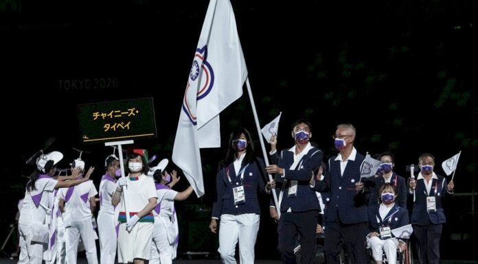 東京帕運台灣代表團入場 NHK轉播再喊台灣