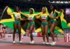 東奧女子4×100公尺接力 牙買加摘金美國掛銀