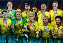 東奧巴西一日進帳三金 男足衛冕成功