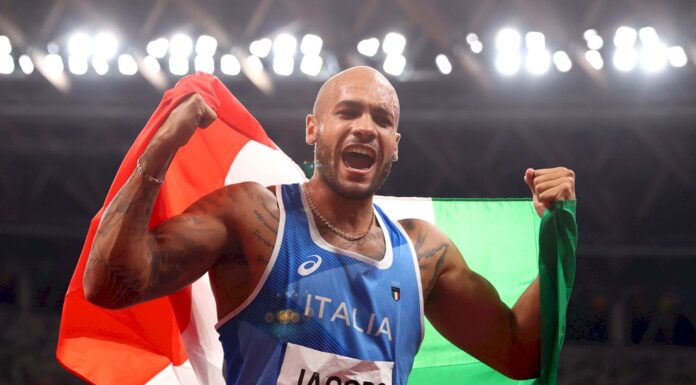 東奧田徑男子百米短跑決賽 義選手9秒80鍍金