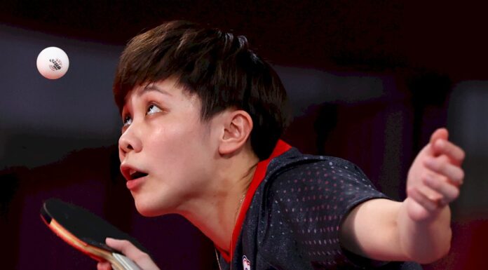 桌球女團力克美國 晉級8強