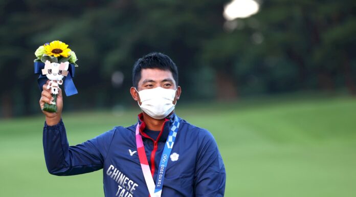 潘政琮奪奧運高球銅牌 總統:永不放棄精神振奮台灣