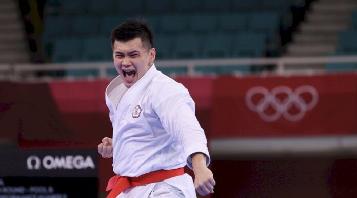 王翌達東奧空手道男子「型」亮相 分組第5無緣晉級