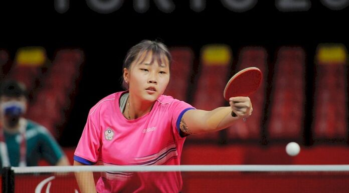 田曉雯桌球鍍銅 帕運代表團獎牌開張