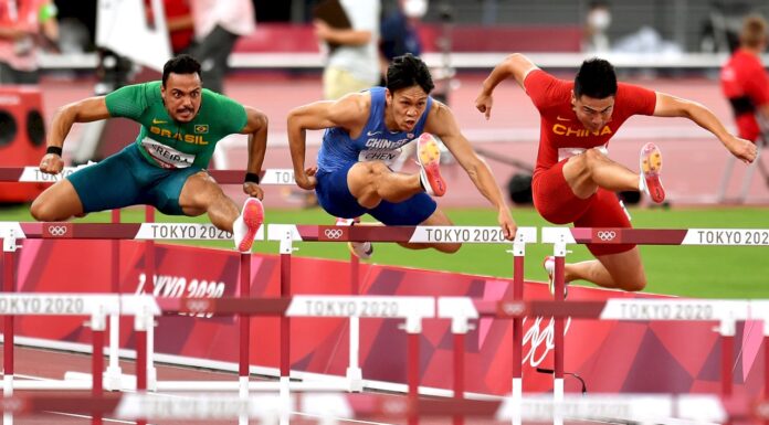 陳奎儒110公尺跨欄準決賽13秒57 無緣晉級決賽