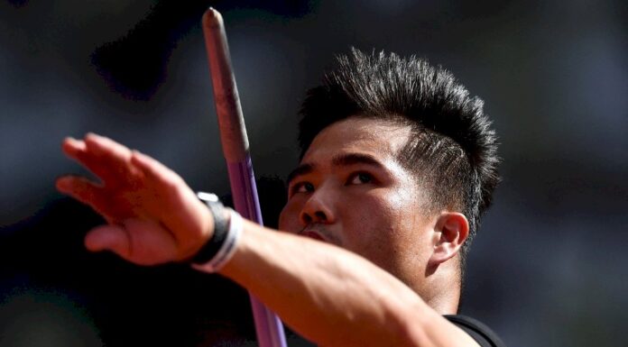 黃士峰標槍三擲皆未過門檻 無緣晉級決賽