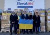 台救援物資抵斯洛伐克 難民機構:感謝及時雨