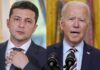 烏克蘭總統澤倫斯基 邀請拜登盡快訪問烏克蘭