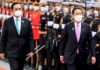 日本首相抵泰 將簽新防衛協議